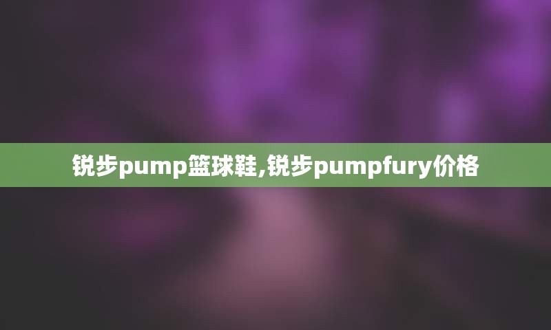 锐步pump篮球鞋,锐步pumpfury价格
